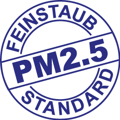 PM 2,5 Standard Siegel
